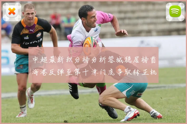 中超最新积分榜分析蓉城稳居榜首海港反弹至第十津门虎争取转正机会
